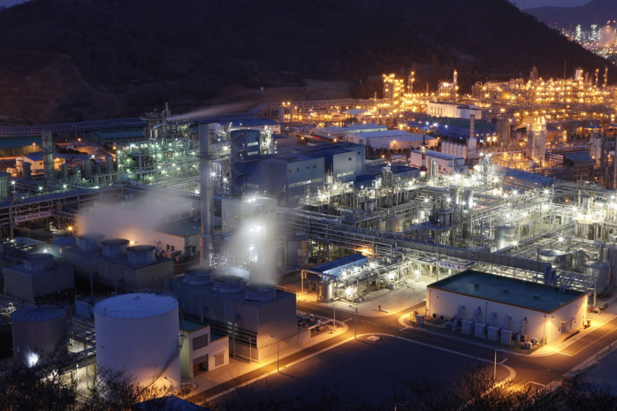 ▲금호미쓰이화학 여수공장. (사진제공=금호미쓰이화학)