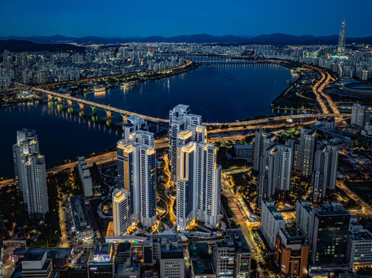 ▲청담 르엘 조감도 (롯데건설)