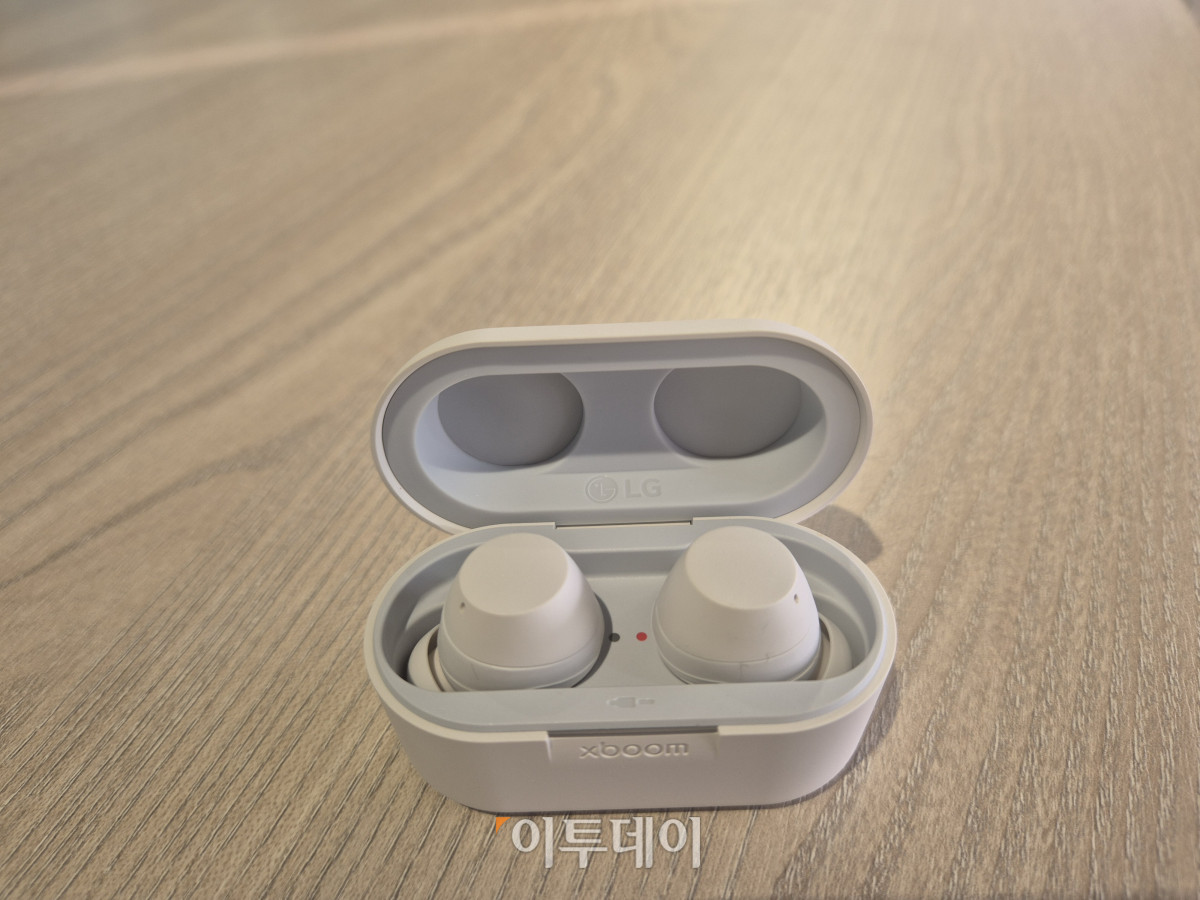 ▲'LG 엑스붐 버즈 플러스' (박민웅 기자 pmw7001@)