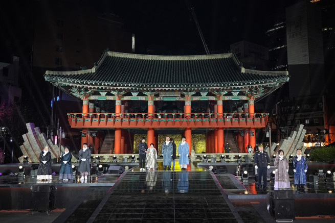 ▲2024년 제야의 종 타종행사 모습. (사진제공=서울시)