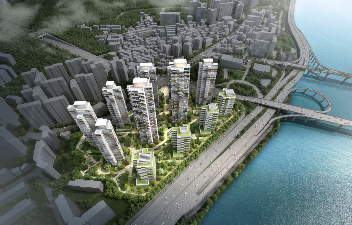 ▲광장극동아파트 재건축 조감도 (서울시)