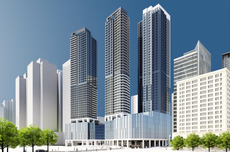 ▲서울시 강동구 성내동 179번지 일대 역세권 활성화 사업 조감도. (사진제공=서울시)