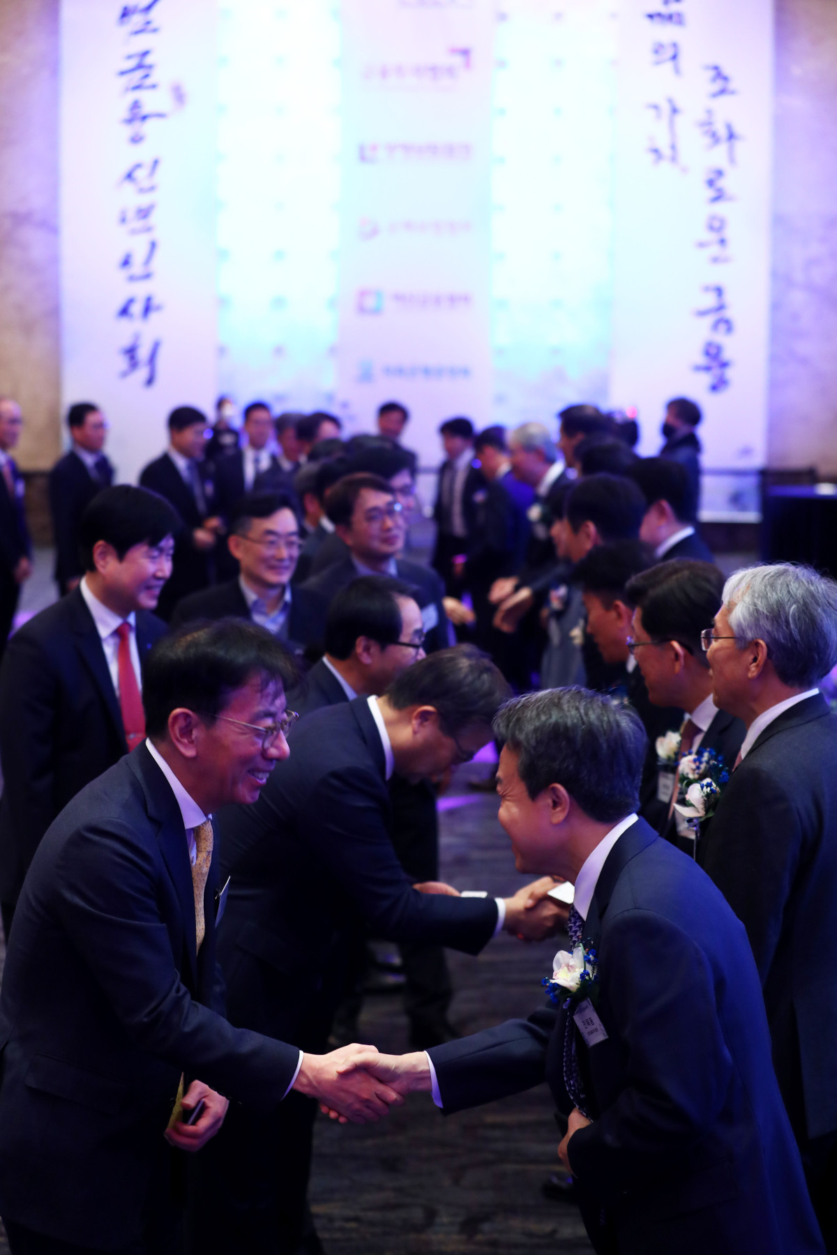 ▲올해 초 열린 '2025 범금융 신년인사회' (뉴시스)