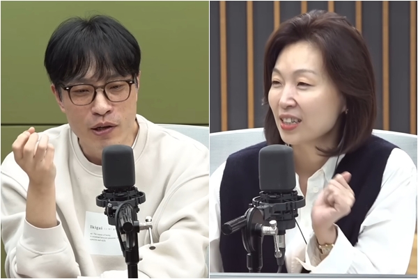 ▲故 김영대(왼), 김현정. (출처=CBS '김현정의 뉴스쇼' 캡처)