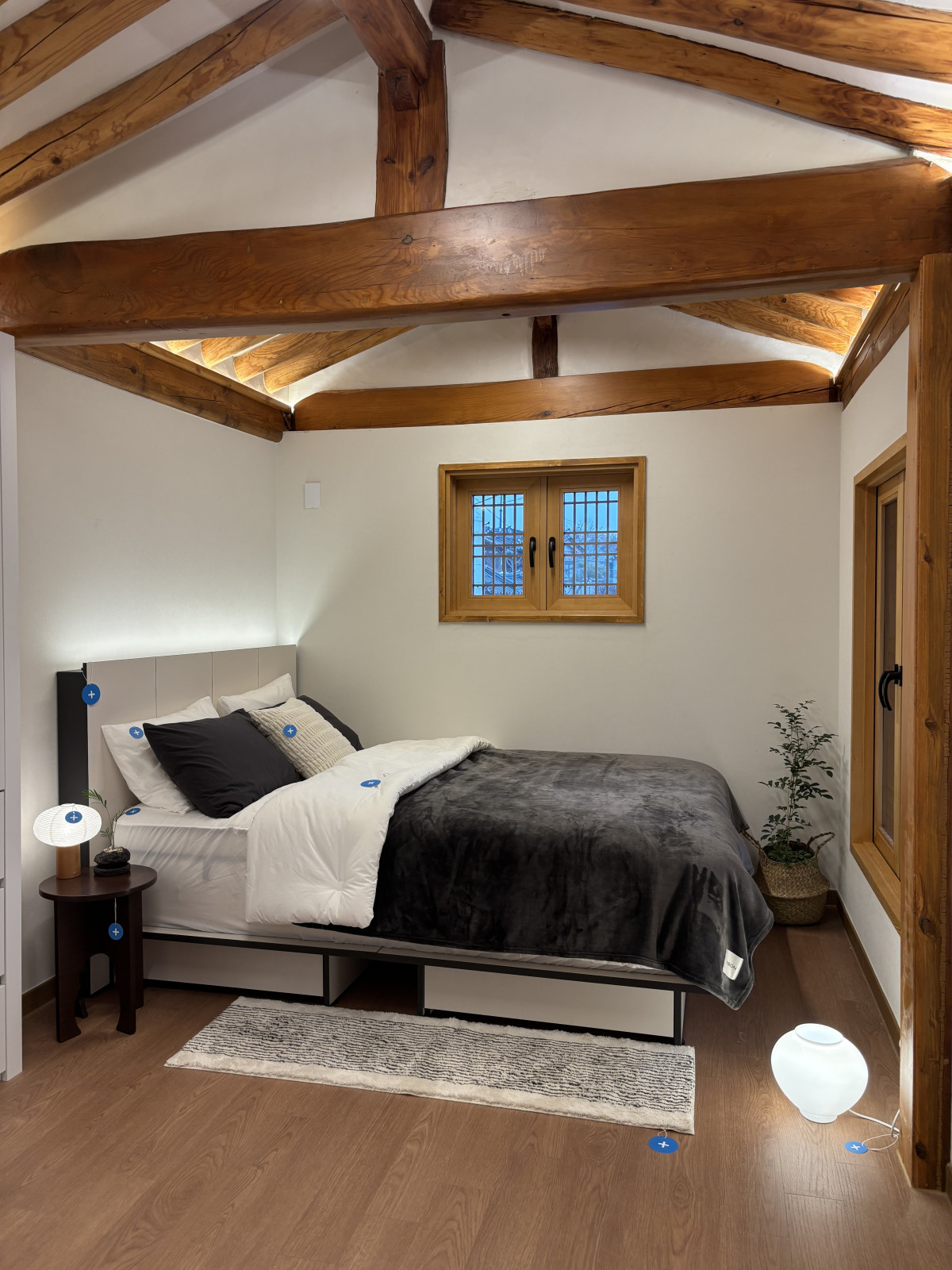 ▲서울시 종로구 가회동 ‘한옥 미리내집’ 침실 모습. (사진제공=서울시)