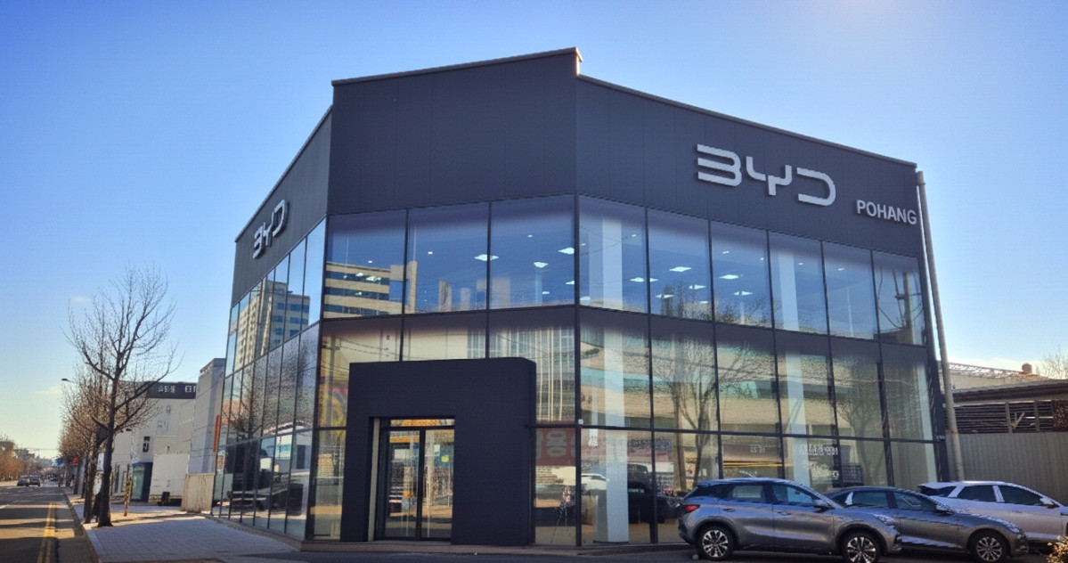 ▲BYD코리아 포항전시장. (사진=BYD코리아)