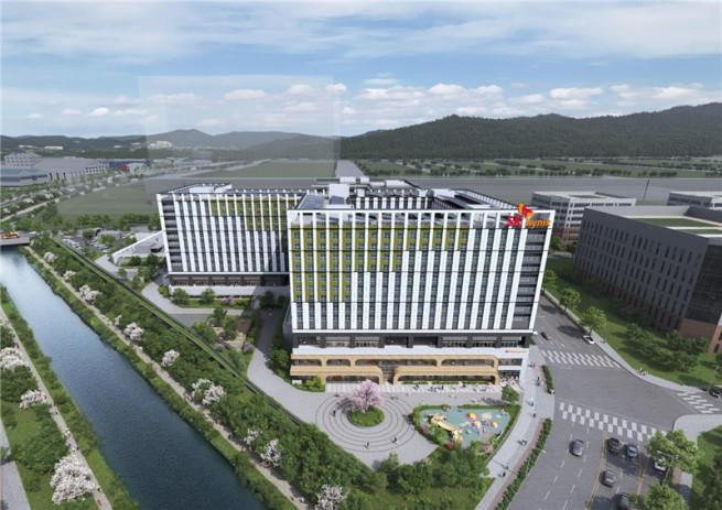 ▲SK하이닉스 용인캠퍼스 상생시설 신축공사 조감도. (사진제공=동부건설)