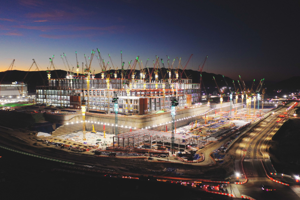 ▲경기 용인시 SK하이닉스 반도체 클러스터 건설 현장. (신태현 기자 holjjak@)