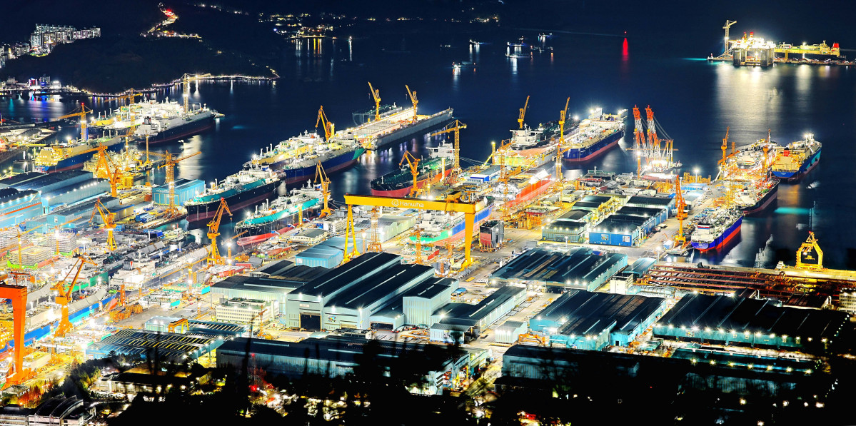 ▲경남 거제시 한화오션 거제사업장 모습. (신태현 기자 hoiljjak@)