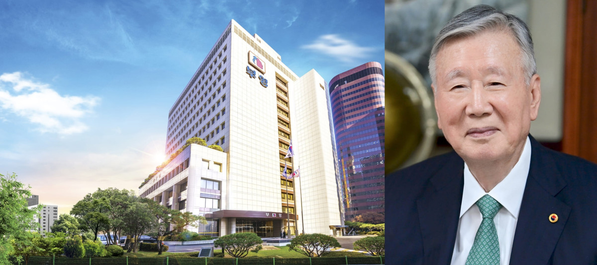 ▲부영그룹 사옥(왼쪽)과 이중근 부영그룹 회장 (부영그룹)