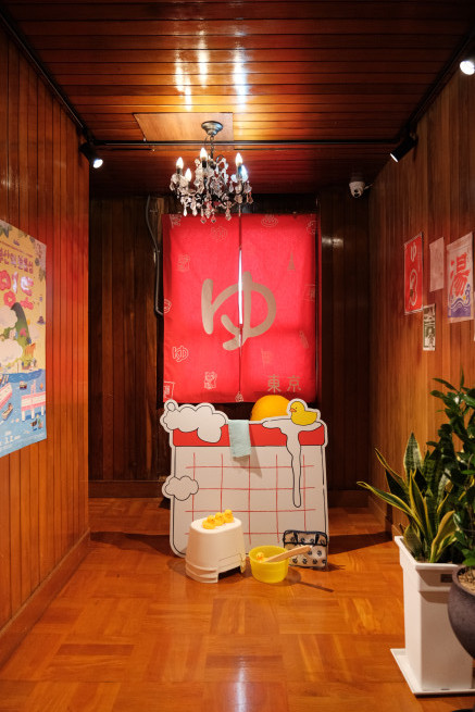 ▲협업 포토존 (사진제공 = 일렁 )