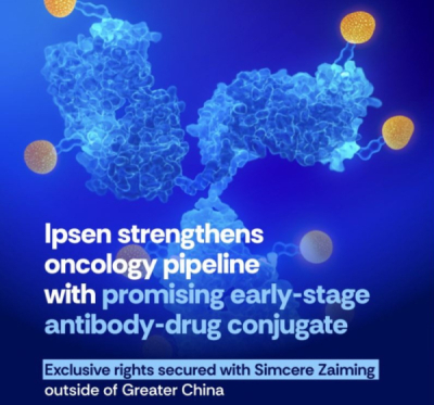 입센, 中심시어 전임상 ‘LRRC15 ADC’ 10.6억弗 L/I