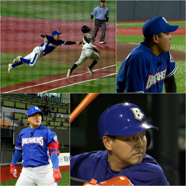 ▲'최강야구' vs 한양대(사진제공=JTBC)