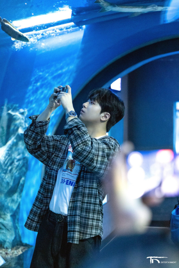 ▲이찬원 괴산 여행 비하인드컷(사진제공=티엔엔터테인먼트)