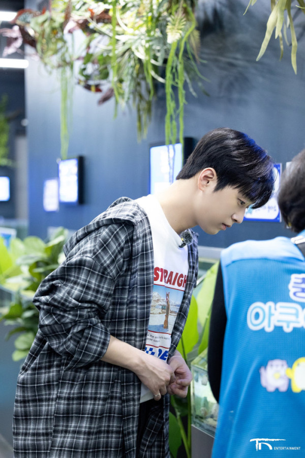 ▲이찬원 괴산 여행 비하인드컷(사진제공=티엔엔터테인먼트)