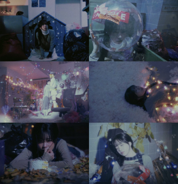 ▲조유리(사진 = '겨울의 유실물' M/V 캡처)