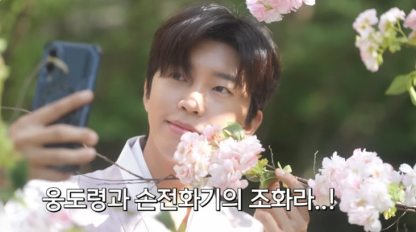 ▲임영웅 시즌그리팅 비하인드(사진=임영웅 유튜브)