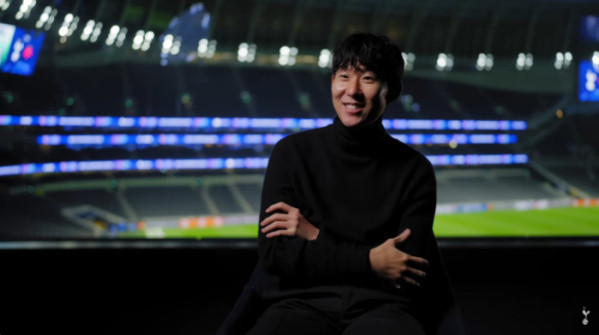 ▲토트넘 손흥민 다큐(사진=토트넘 유튜브)