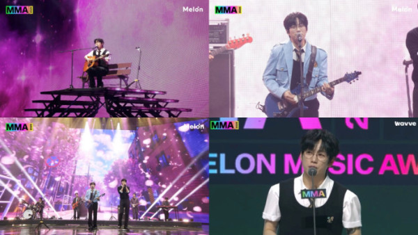 ▲십센치(사진 = '2025 멜론 뮤직 어워드' )