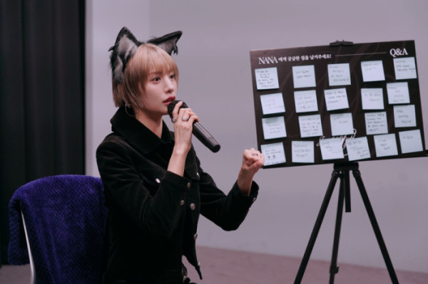 ▲나나 팬사인회(사진제공=써브라임)