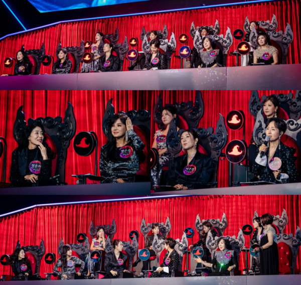 ▲현역가왕3 마녀심사단(사진 제공=크레아 스튜디오)