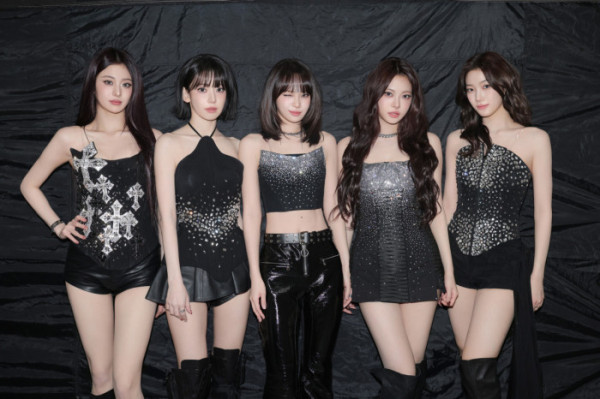 ▲'SBS 가요대전' 출연 전 르세라핌 (사진제공=쏘스뮤직)