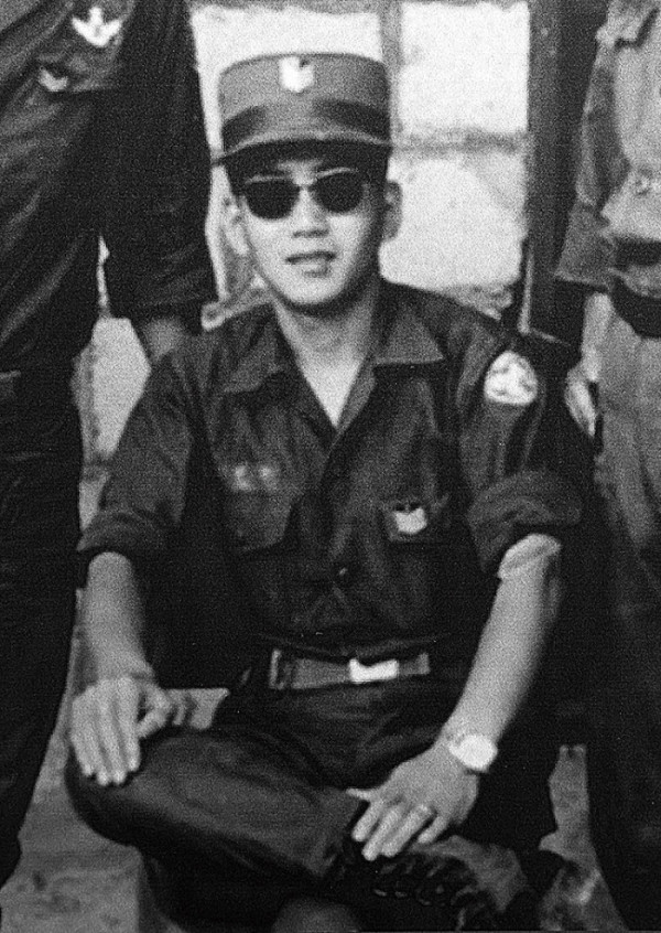 ▲베트남전 참전 당시의 이현옥 회장.(주민욱 프리랜서)
