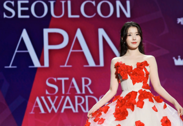 ▲아이유(사진제공='2025 SEOULCON APAN STAR AWARDS' 조직위원회)