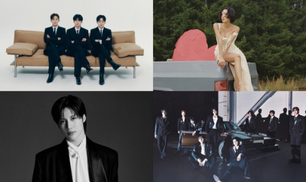 ▲첸백시, 화사, 태민, 더보이즈(사진제공=각 소속사)