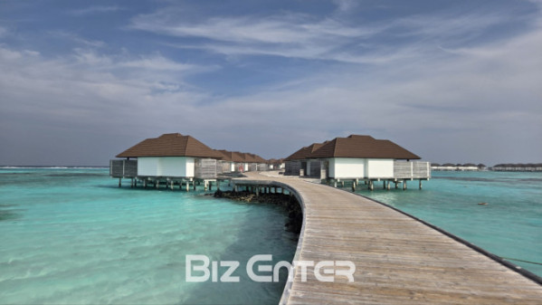 ▲몰디브 올후벨리 리조트 그랜드워터빌라(사진=문연배 기자)