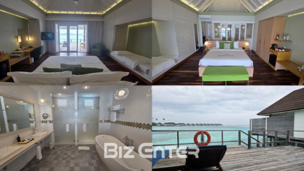 ▲몰디브 올후벨리 리조트 그랜드워터빌라(사진=문연배 기자)