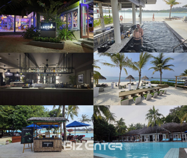 ▲몰디브 올후벨리 리조트 바(사진=문연배 기자)