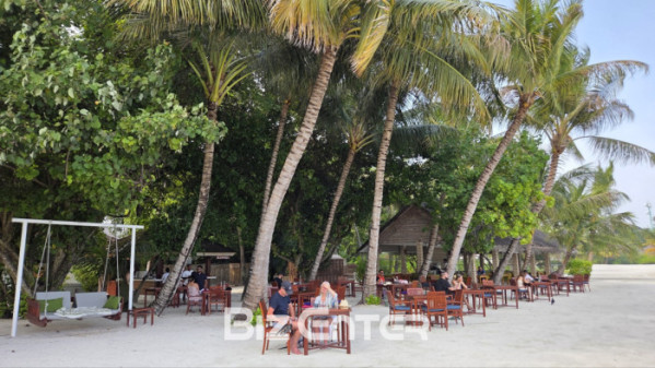 ▲몰디브 올후벨리 리조트 아일랜드 피자(사진=문연배 기자)