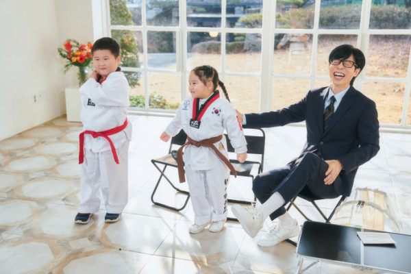 ▲'유퀴즈' 태권도 신동 김시헌·임주연(사진제공=tvN)