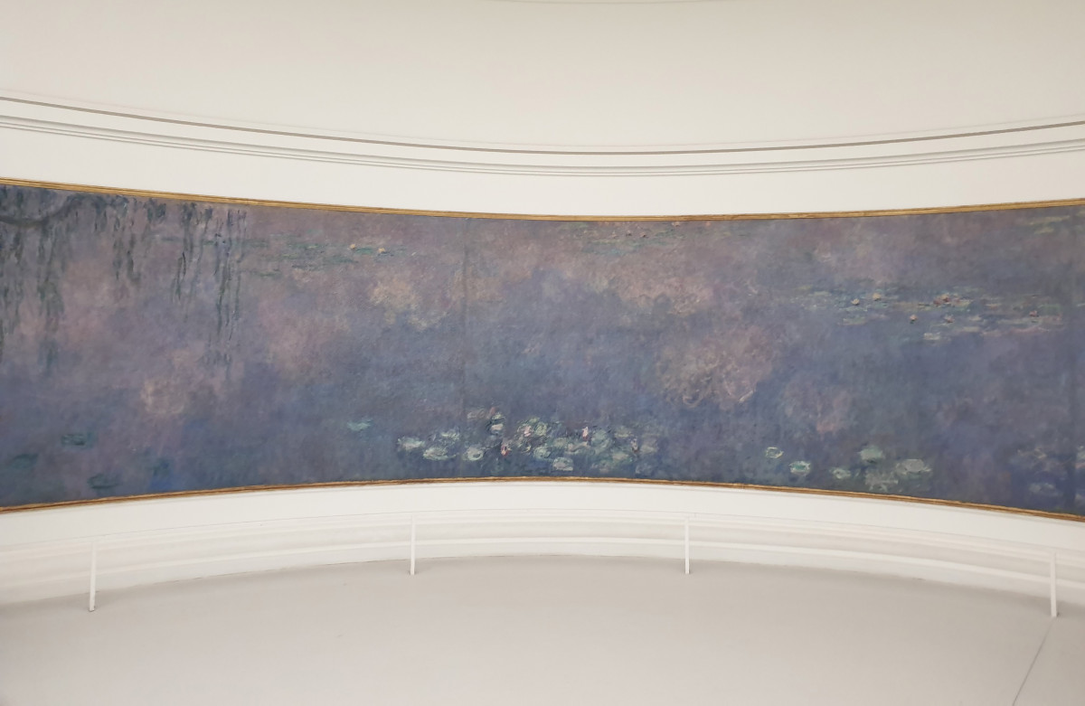 ▲오랑주리 미술관 내부(브라보 마이 라이프)