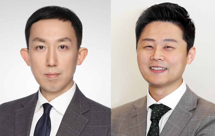 ▲이랜드그룹 채성원(왼쪽) 유통BG 대표 선임, 식품BG는 황성윤 대표가 총괄 (사진제공=이랜드그룹)