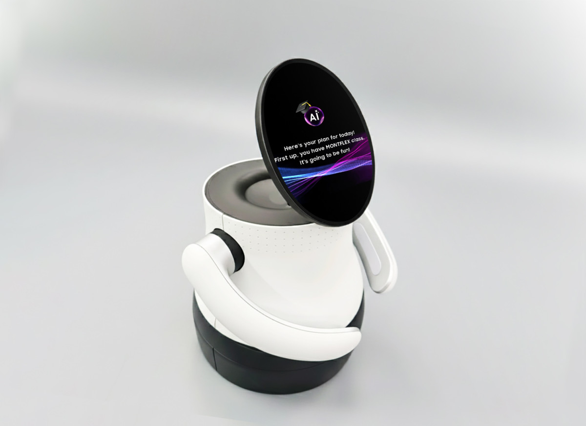 ▲미래형 콘셉트 제품 'AI OLED 봇' (자료제공=삼성디스플레이)