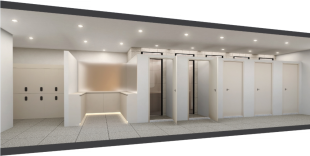 ▲서울 여의도한강공원 개방형 샤워장 모습. (자료제공=서울시)