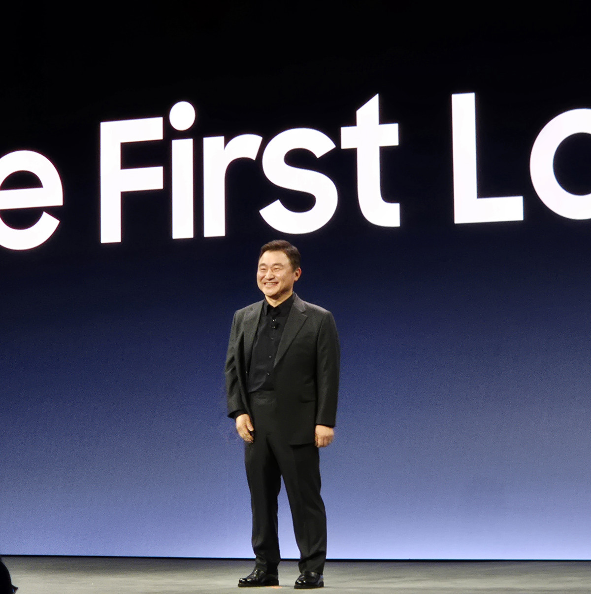 ▲노태문 삼성전자 디바이스경험(DX)부문장 사장이 미국 라스베이거스 윈 호텔에서 열린 CES 2026 ‘더 퍼스트 룩’ 프레스 콘퍼런스에서 발표하고 있다. (박민웅 기자 pmw7001@)