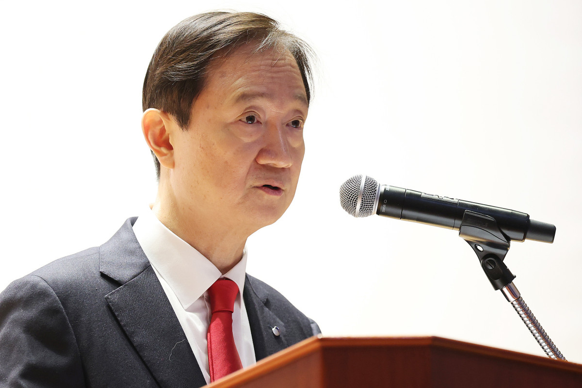 ▲ 이찬진 금융감독원장이 2일 서울 영등포구 금융감독원에서 열린 2026년 시무식에서 신년사를 하고 있다. (연합뉴스)