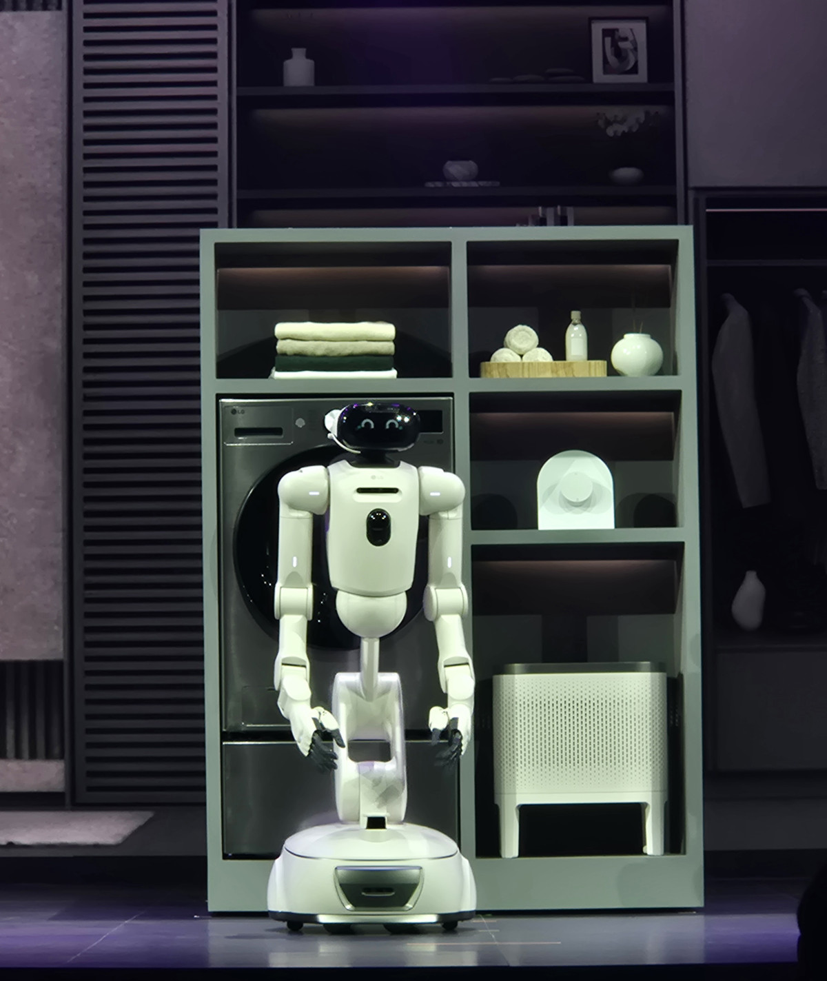 ▲LG전자 홈로봇 'LG 클로이드' (박민웅 기자 pmw7001@)