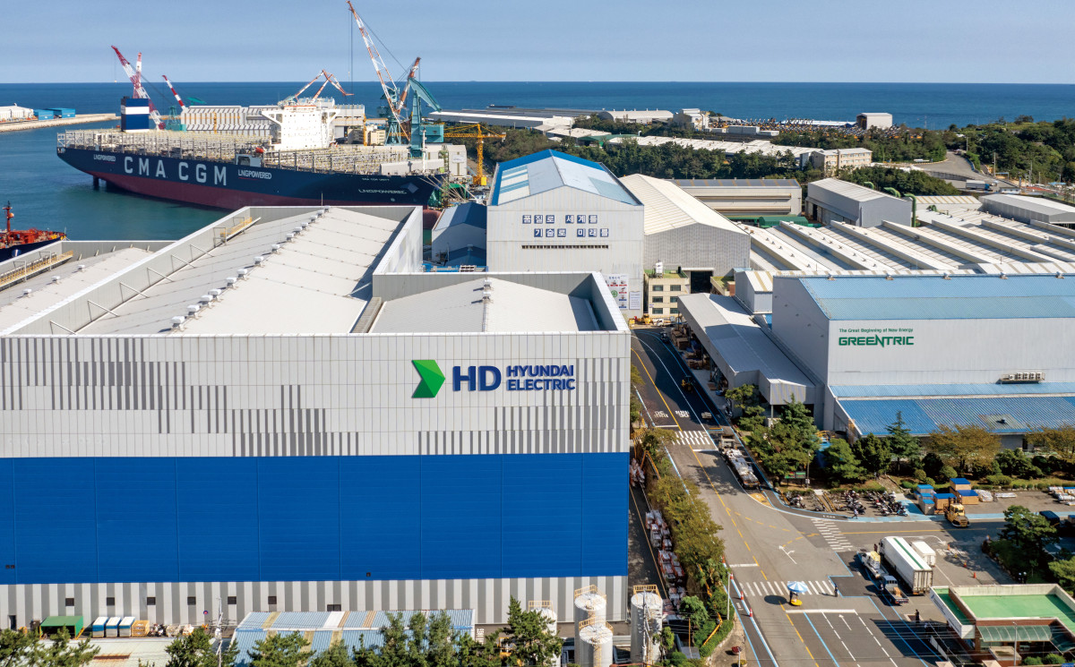 ▲HD현대일렉트릭 울산 사업장 전경 (HD현대일렉트릭)