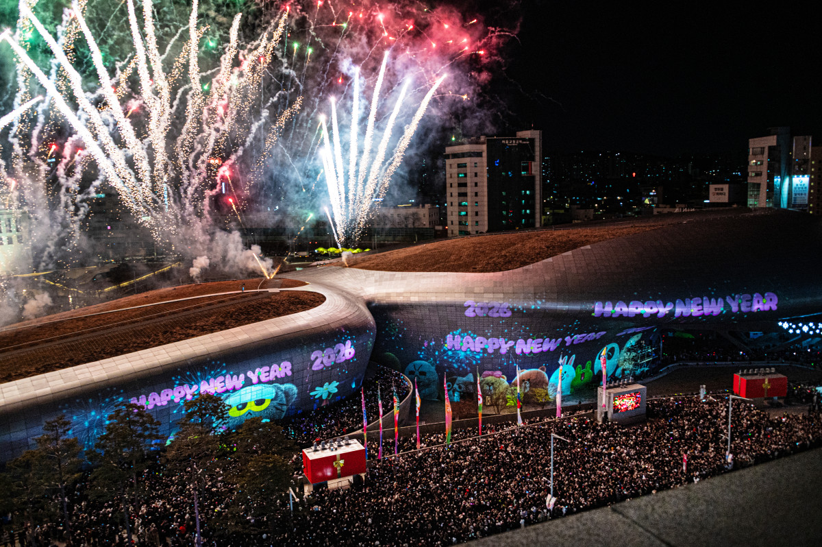 ▲서울라이트 ddp 새해맞이 카운트다운 사진 (서울시)