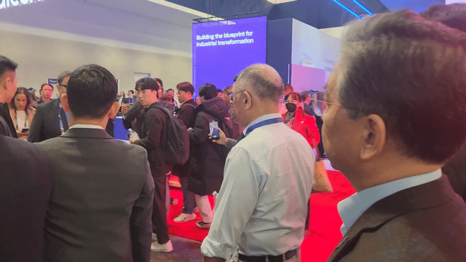 ▲CES 2026 현장을 찾은 정의선 현대차그룹 회장. 김채빈 기자 @chaebi