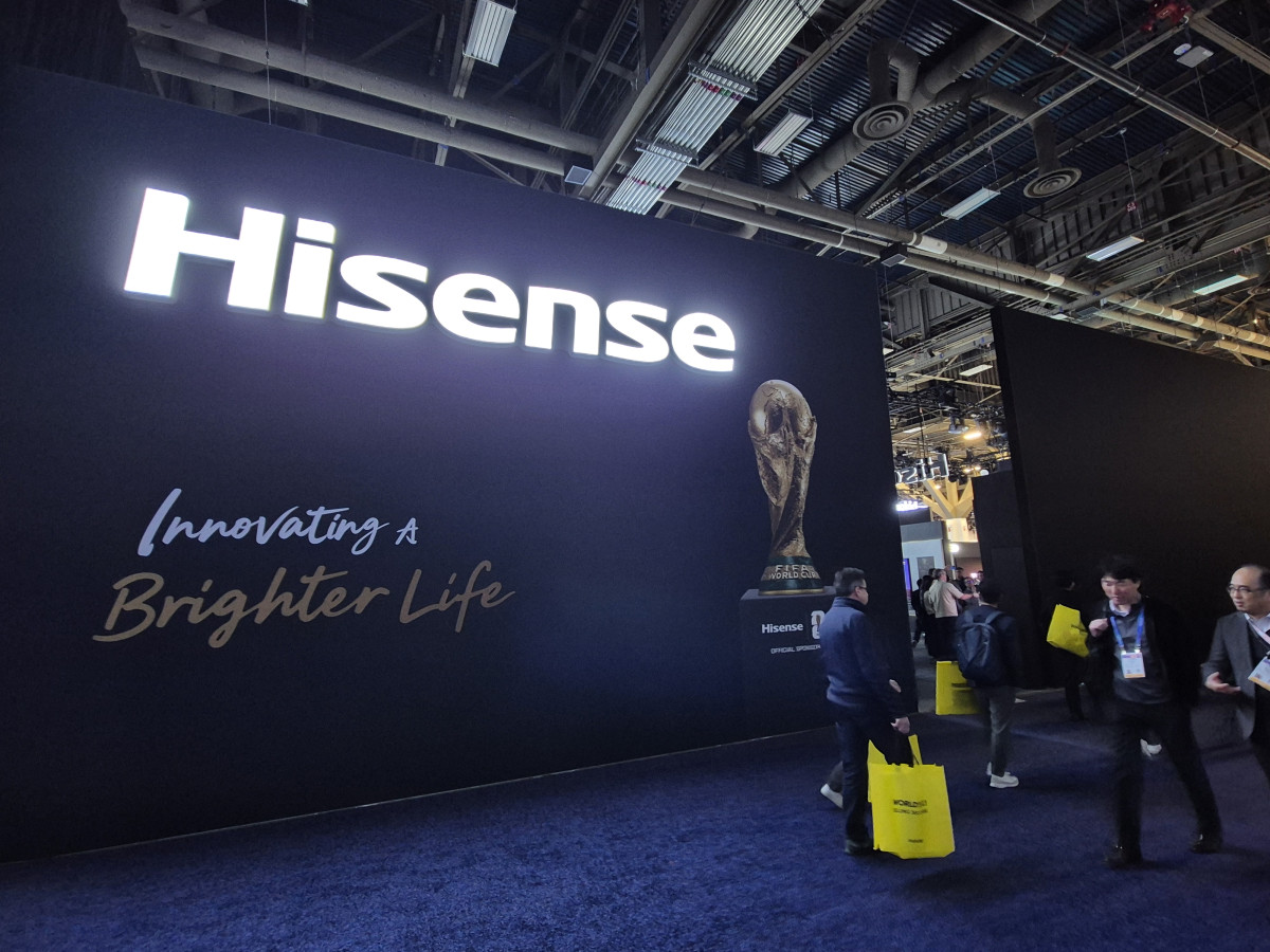 ▲하이센스 CES 2026 전시부스 전경 (박민웅 기자 pmw7001@)