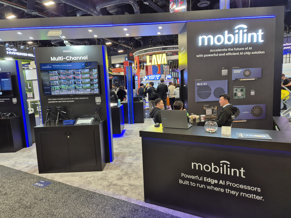 ▲모빌린트 CES 2026 전시관 전경 (박민웅 기자 pmw7001@)