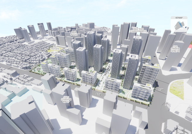 ▲도림1구역 공공재개발 조감도. (사진제공=한국토지주택공사)