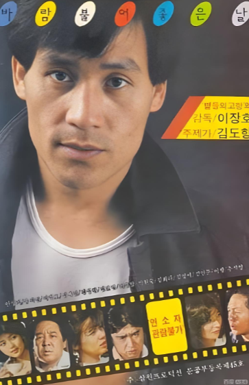 ▲안성기 배우가 1980년 개봉한 영화 '바람 불어 좋은 날'의 포스터에서 의미심장한 눈빛으로 관람객들을 응시하고 있다. 이 영화는 이장호 감독이 재기에 성공한 영화일 뿐 아니라 사회 비판적 리얼리즘 영화의 대표작으로 2014년 한국 영화 100편 선정작 중 7위에 오르기도 했다. (중국 바이두)