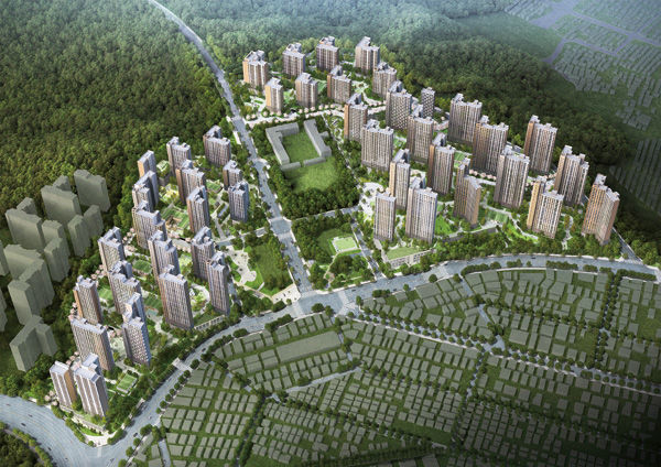 ▲상대원2구역 재건축 조감도. (사진제공=상대원2구역 재건축 조합)