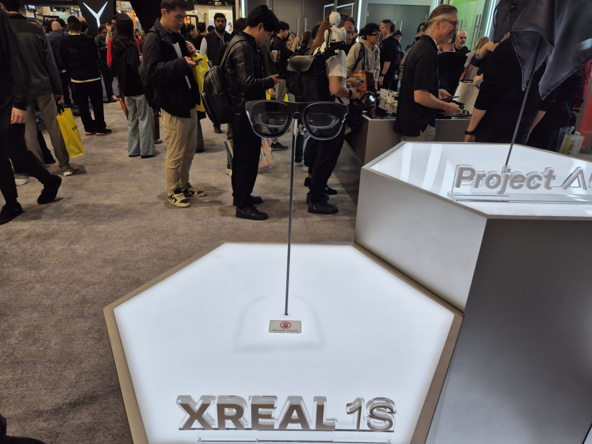 ▲엑스리얼 S1 글래스 (박민웅 기자 pmw7001@)